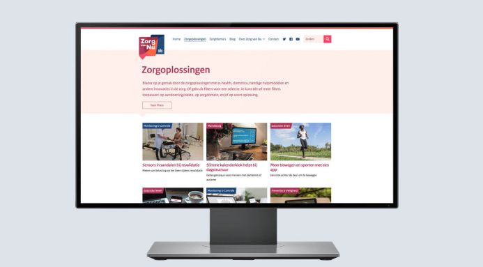 zorgoplossingen overzicht op de website zorgvannu.nl