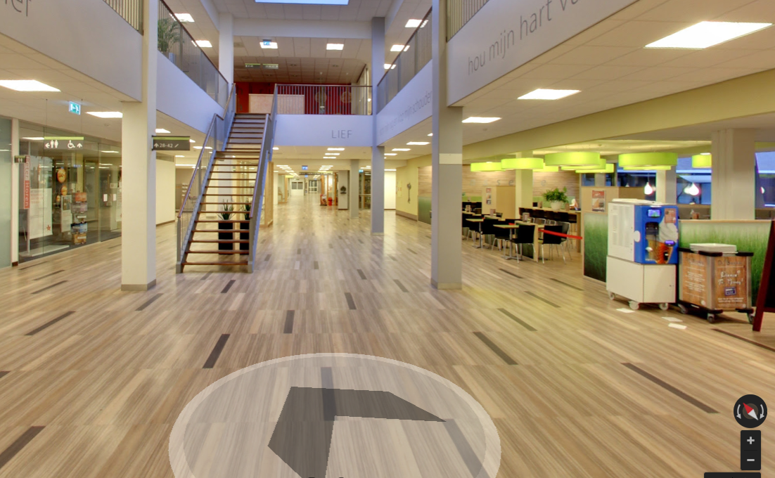 Digitale rondleiding ziekenhuis voorbeeld